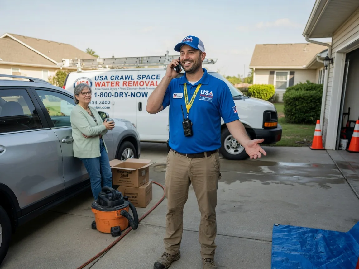 Crawl Space Water Removal Vicksburg, MS FAQs